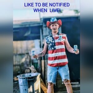 Patriotic American Flag Sleeveless Shirt